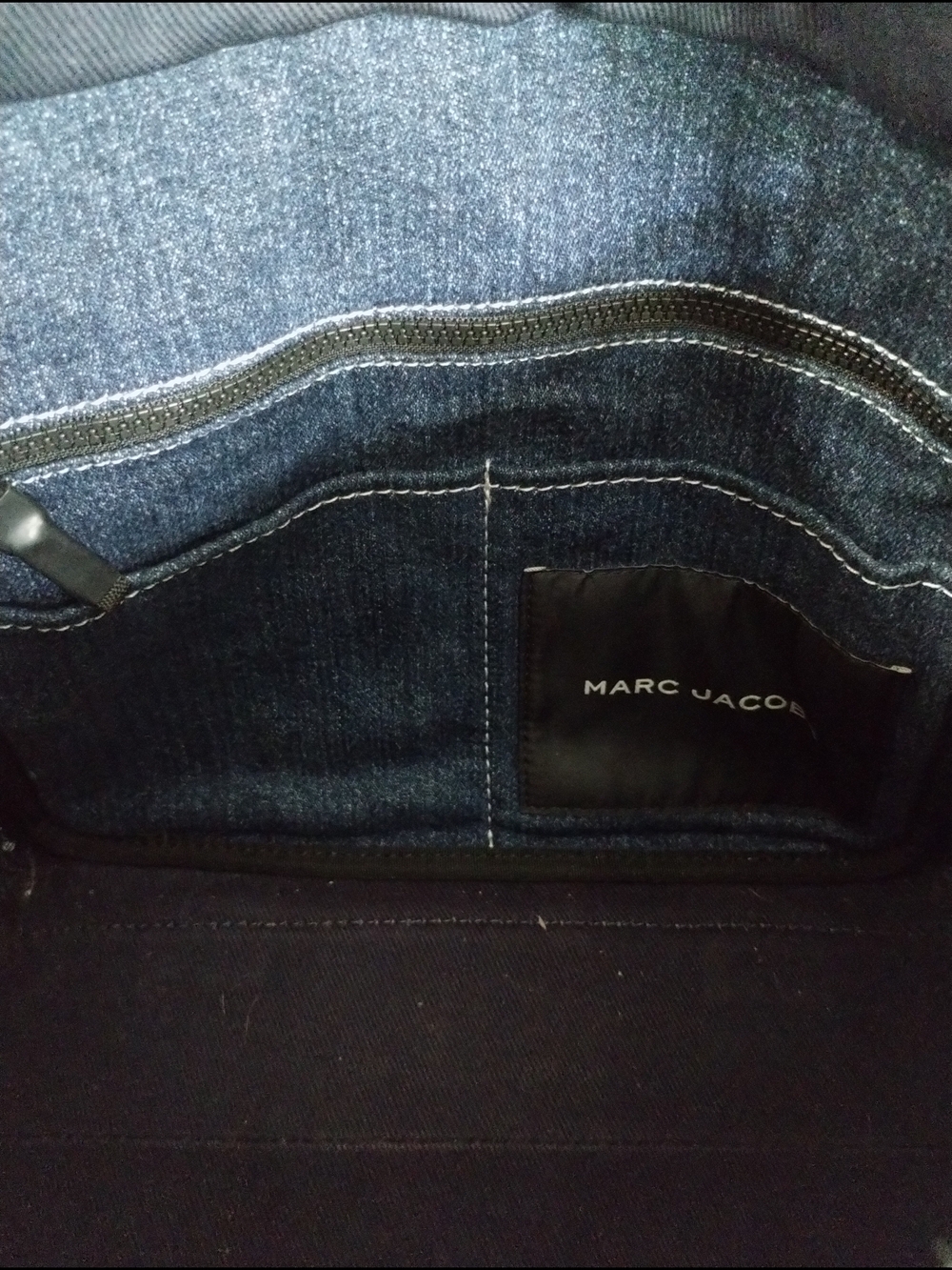Marc Jacobs Blue Denim Patchwork Medium Tote Bag "Final Sale Price " - Picture 14 of 16